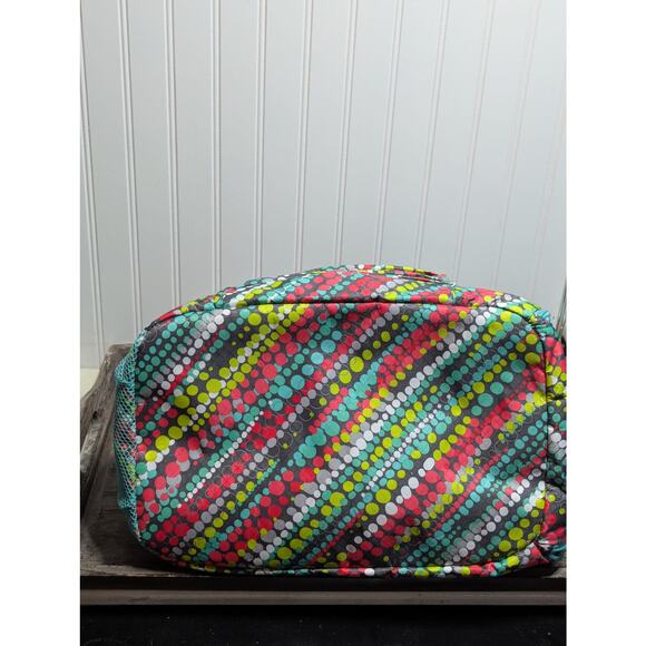 Thirty One Bright Multicolor Multi Purpose Tote Beach Baby Gym Bag - Picture 7 of 7